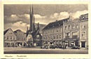 0027a.jpg: Schwiebus, Marktplatz No. 37638 Postkartenverlag Kurt Bellach, Guben N.L.