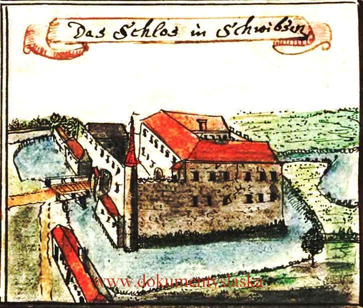 Das Schlos in Schwibsen - Zamek, widok ogĂłlny